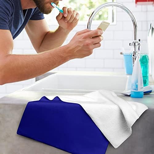 דגל בוני כחול מגבת פנים מגבות פרימיום מגבות כביסה מטלית לשטוף למלון ספא וחדר אמבטיה