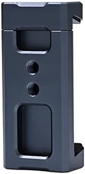 פייצ ' או אוניברסלי נייד טלפון קליפ נייד אלומיניום סגסוגת עבור 65~90 ממ טלפון חצובות סלפי מקלות