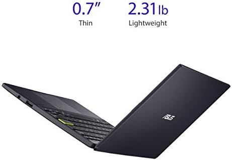 אסוס ויובוק גו 12 ליטר 210 11.6 אינץ 'מחשב נייד דק במיוחד, גרסת 2022, אינטל סלרון נ4020, רם