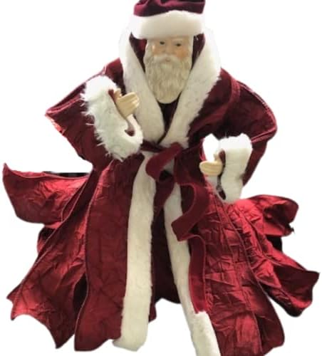 סנטה באוז סנטה עץ טופר, 12 DIY סנטה קלאוס עם הוראות, צור את סנטה זה עם דלוקס EZ Bowmaker או עיצוב פרו -קשת, קישוט