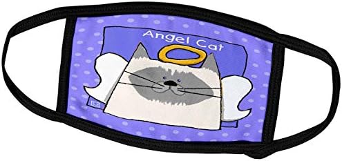 3 רוז ש. פרנליף עיצובים אזכרות חתולים - מלאך ההימלאיה חתול קריקטורה לחיות מחמד אובדן זיכרון-פנים מסכות