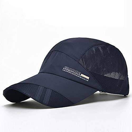 Caps Unisex קיץ בייסבול הגנה מפני שמש נושם רחב שוליים חוף מזדמן כובע מתקפל