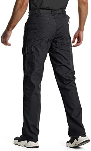 מכנסיים טקטיים לגברים עמיד במים מכנסיים מטען לגברים רב כיסים עבודה מכנסיים עבור צבאי חיצוני הישרדות