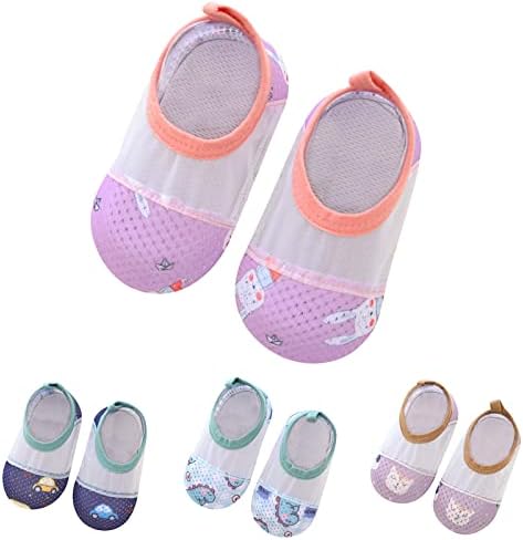 בנות תינוקות בנות גרבי פעוטות מצוירות נושמות רשת גרביים גרביים יחפות גרביים לא גודל 7 נעליים פעוטות