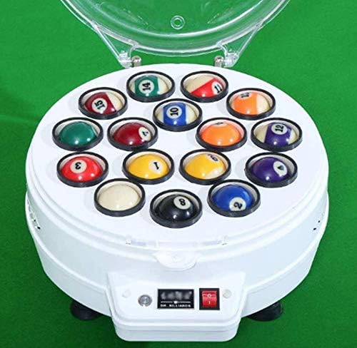 מכונת ליטוש כדור בליסטים של ביליארד בליסטים - מנקה כדור בריכה מקצועי לשימוש בית ומקצועי - נקי, פולני וטיפול