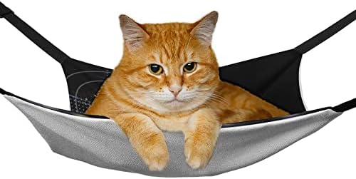 חתול מיטת זהב שחמט לחיות מחמד כלוב ערסל לנשימה תליית מיטת עבור חתלתול גור ארנב החולדה 16.9 איקס 13