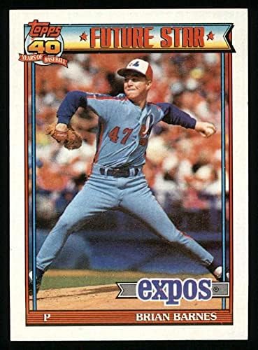 1991 Topps 211 Brian Barnes Montreal Expos NM/MT Expos