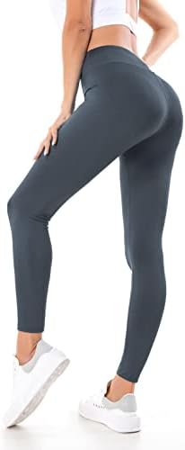 חותלות מותניים גבוהות לנשים אימון היורה של אימון יוגה מכנסי כושר שלל שלל בקרת בטן מודפסת טייץ ריצה