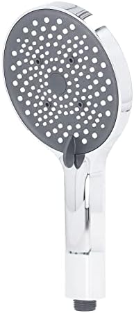 ראש מקלחת מתכוונן של Naroote, טכנולוגיית אוויר בלחץ ראש מקלחת אמבטיה עם טבעת חותם זרבובית סתימת סתימה לחדר