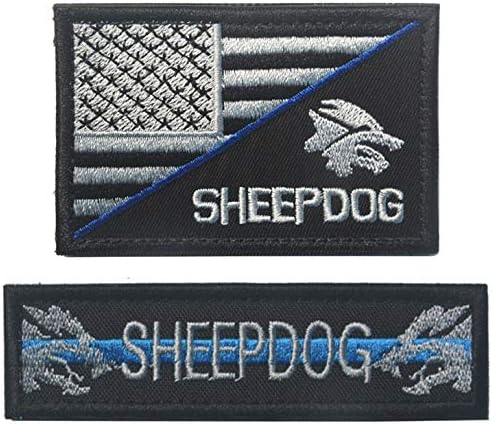 אנטריקס 2 יח 'קו כחול דק דגל ארהב דגל/שירות כלב כבשים כלב טקטי טקטי טלאי כלבים טלאי כלבים וולאה טלאי סמל לולאה