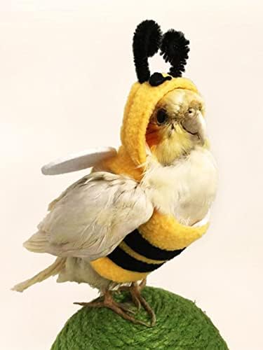 Qwinee Cartoon Bee מעצבת תלבושת ציפורים ציפור ליל כל הקדושים קישוטי חג מפלגת חג בגדים לאפור אפריקני,