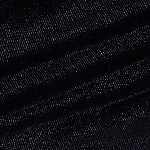 תחרה גותית לנשים התלקחות שרוולים משולבת צווארון V-צווארון חלול חולצת טריקו שחורה