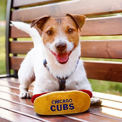 צעצועי כלב קטיפה ליגת העל - חטיפים נושא אצטדיון - צעצוע הקטיפה הכי חמוד לכלבים &מגבר; חתולים עם חורק פנימי