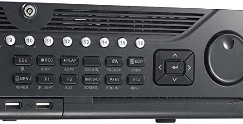 HikVision DS-9016HWI-ST-10TB DVR היברידי, אנלוגי 16 ערוצים + IP של 16 ערוצים, H264, עד 6MP, HDMI,