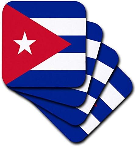 3drose CST_158302_2 דגל של פסים כחולים קובה-קובניים משולש אדום משולש אדום כוכב-קריביים איילנד קאנטרי דגלים עולמיים