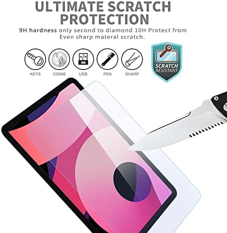【POOX】 iPad 10 דור 2022 מגן מסך זכוכית, הגנה על עיניים אנטי אור כחול אור UV קרני מסנן חסימת סרטי זכוכית