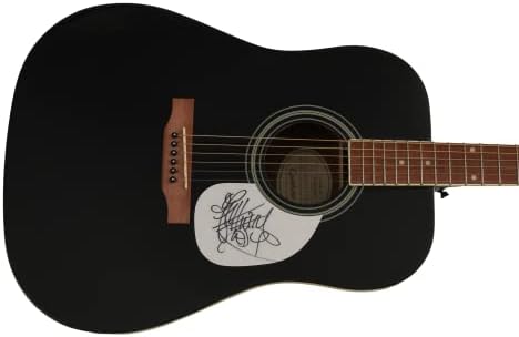 אנתוני קידיס חתם על חתימה בגודל מלא גיבסון אפיפון גיטרה אקוסטית עם ג 'יימס ספנס אימות ג' יי. אס.
