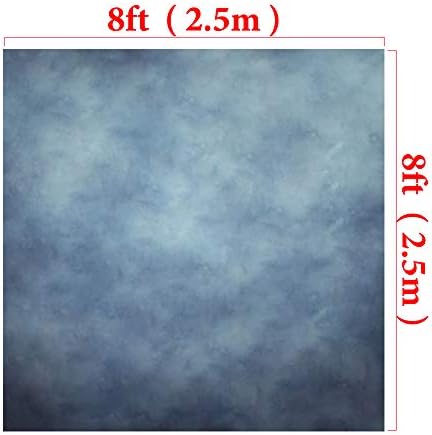 קייט 8 על 8 רגל / 2.5 על 2.5 מ ' כחול צילום תפאורות רטרו ציאן רקע צילום סטודיו אבזרי