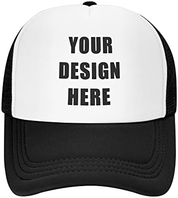 כובעים מותאמים אישית לגברים עיצוב משלך עם תמונה טקסט מותאם אישית כובע אישית בייסבול כובעי עבור