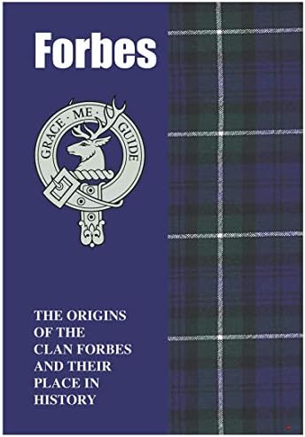 אני LUV LTD FORBES PORBES חוברת ANCESTRY היסטוריה קצרה של מקורות השבט הסקוטי