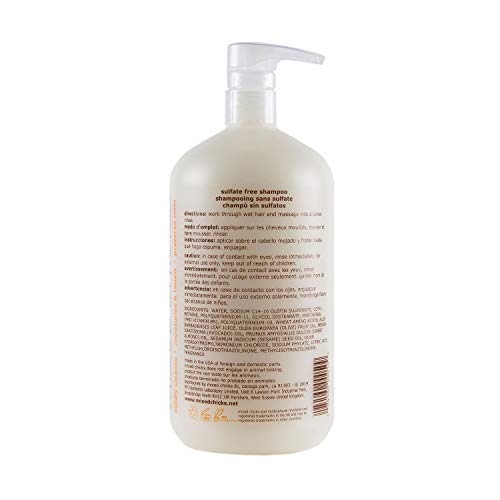 אפרוחים מעורבים שמפו ללא סולפט עבור צבעוני & מגבר; שיער טיפול כימי, 10 פלורידה.אוז.