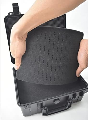 GPPZM כלי בטיחות תיבת כלי ABS ABS אחסון פלסטיק ציוד ציוד ציוד לכלי מארז מזוודה חיצונית עם קצף בפנים