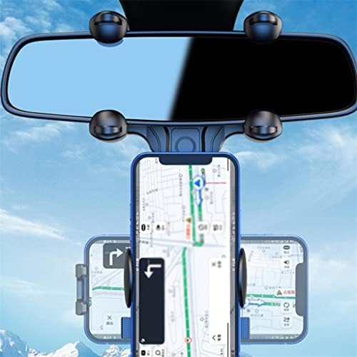 360 תואר סיבוב נהיגה כלים על מראה אחורית יציב רכב טלפון מחזיקי עם קליפ עבור רכב משאית