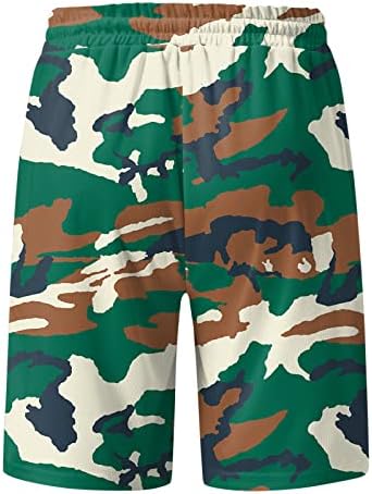 מכנסיים קצרים גברים גברים של אביב קיץ מקרית מכנסיים מכנסיים מודפס ספורט חוף מכנסיים עם גברים של