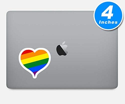 מדבקות גאווה גאווה מדבקות LGBTQ - 3 חבילות - סט של מדבקות מחשב נייד 2.5, 3 ו -4 אינץ ' - למחשב נייד,