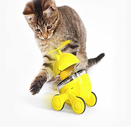 YQT מאכלי חתולים צעצועים לחתולים מקורה כדור אינטראקטיבי כוס מטפלת בצעצוע מאכל איטי מזין מזון