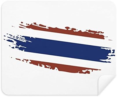 תאילנדי בנגקוק תאילנד דגל אמנות איור ניקוי בד מסך מנקה 2 יחידות זמש בד