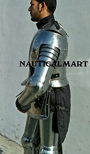 Nauticalmart אביר מימי הביניים חליפה מלאה של ARMOR לבישוי שריון
