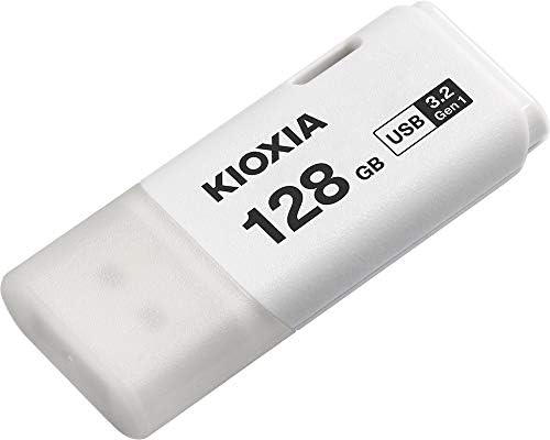 Kioxia U301 Transmemory 128GB USB3.2 GEN 1 כונן פלאש כונן נתונים ניידים דיסק USB מקל לבן LU301W128GG4