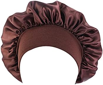 כובע כובע שיער של מנהונג סאטן סאטן כימותרפיה שינה שיער שיער רחב שוליים כובע נשים אוהד בייסבול