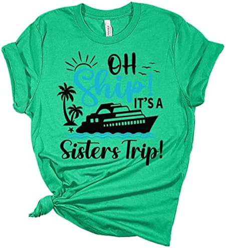 שייט ללבוש ללבוש אוי ספינה, זו חולצת טיס אחיות חולצות תואמות חולצות שייט מתנה מצחיקה טיז גרפי