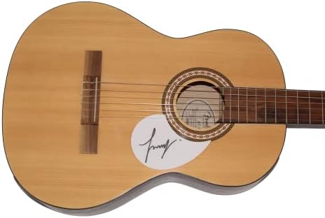 חתול סטיבנס יוסוף חתם על חתימה בגודל מלא פנדר גיטרה אקוסטית ד עם ג 'יימס ספנס אימות ג' יי. אס. איי קואה - מתיו
