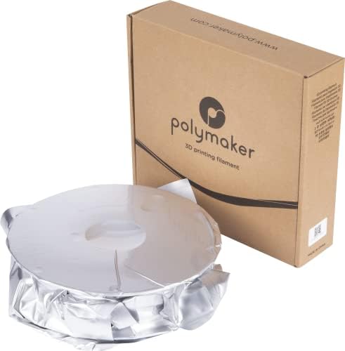 PolyMaker Preake Away חומר תמיכה לחיתוך PLA 1.75 ממ 750 גרם, נימה תלת מימדית תמיכה בתמיכה בלבנה-
