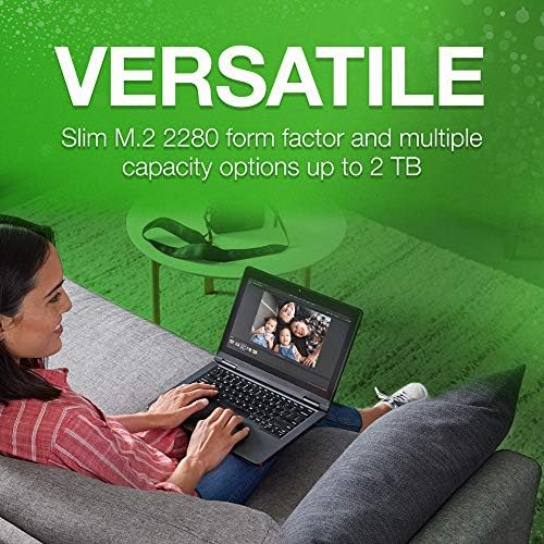 Seagate Barracuda Q5 1TB SSD פנימי - M.2 NVME PCIE GEN3 × 4, 3D QLC לשולחן עבודה או מחשב נייד, שירותי