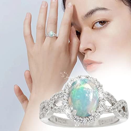 גל דפוס טבעת חצי מעי גס נירוסטה טבעת חן זהב זירקון טבעת לנשים תכשיטים פופולרי
