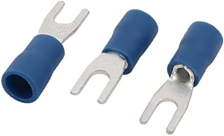 10 יחידות סו 2-3. 2 מסופי מלחץ מסוג מבודד מראש יו 16-14 מחבר חוט כחול (10 יחידות סו 2-3.2 טרמינלי סו