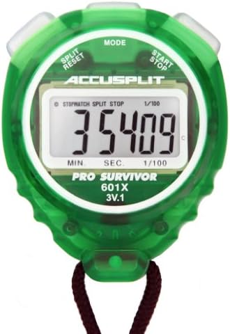 Accusplit Pro Survivor - A601x Stopwatch, שעון, תצוגה גדולה במיוחד