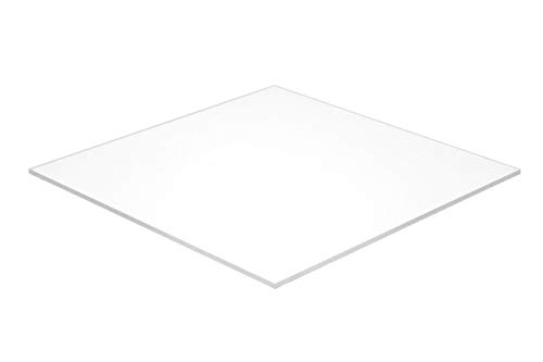 עיצוב פלקן ABS גיליון מרקם, לבן, 10 x 28 x 1/4