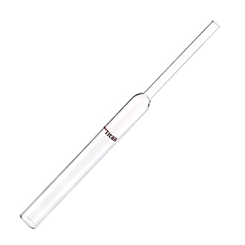אדמס-בטא ייבוש זכוכית אמפולס, תחתון שטוח, 35 × 200 ממ, 50 מל