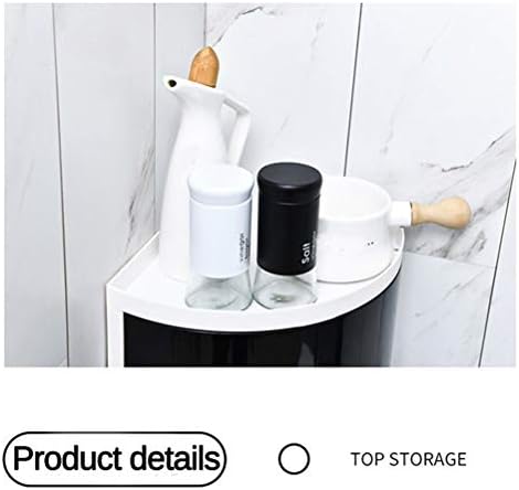 GSDNV משולש פלסטיק מתלה אחסון קיר סופג קנה קוסמטיקה קופסה מדף אמבטיה חינם אביזרי אמבטיה מטבח אגרוף
