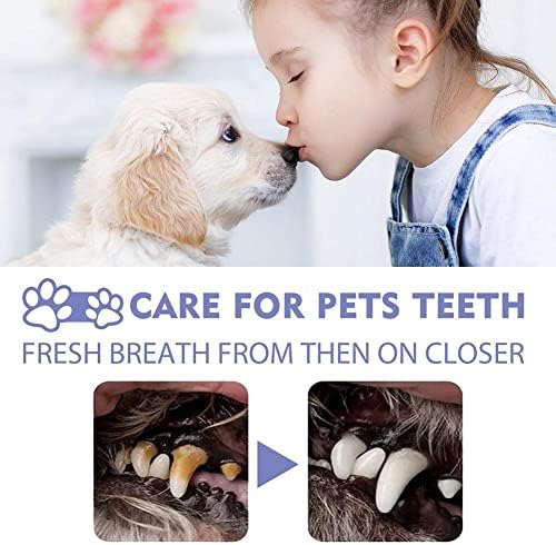 ריסוס חיות מחמד חדש שיניים נקייה, ריסוס ניקוי שיניים לכלבים וחתולים, ריסוס חתולים, מנקה לטיפול