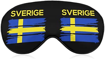 מסכת שינה שוודית שוודיה מסכת שינה מסכת עיניים ניידת רכה עם רצועה מתכווננת לגברים נשים