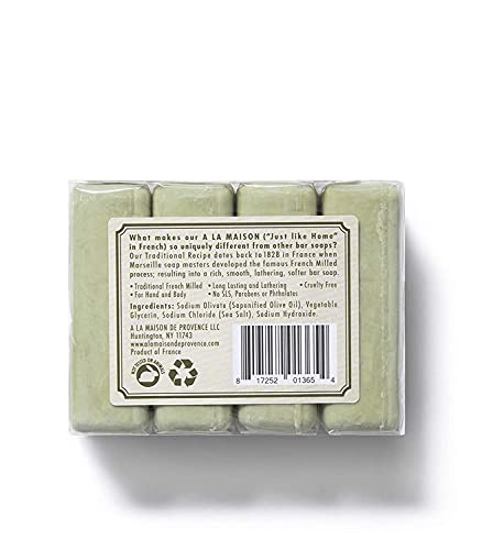 א לה מייסון ללא בישום זית שמן בר סבון-משולש צרפתית הסתובב טבעי לחות יד סבון בר