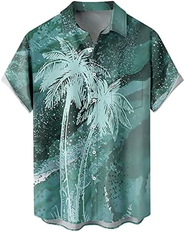 XXBR 2023 תלת מימד ציור הדפס פרחוני חולצה הוואי גברים נשים פניות צווארון דחיסת גברים בצווארון וינטג '