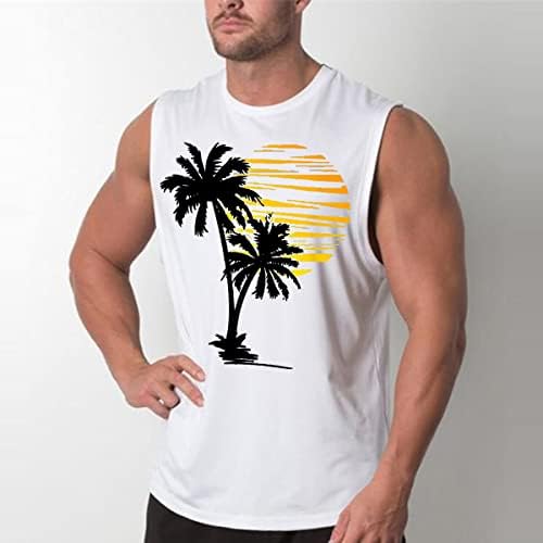 גופיות חוף גברים חולצה ללא שרוולים בהוואי