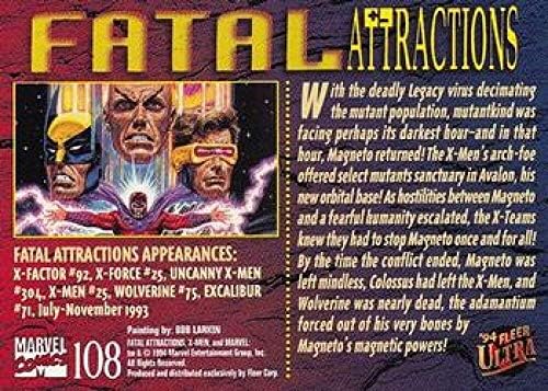 1994 Ultra X-Men Nonsport 108 אטרקציות קטלניות